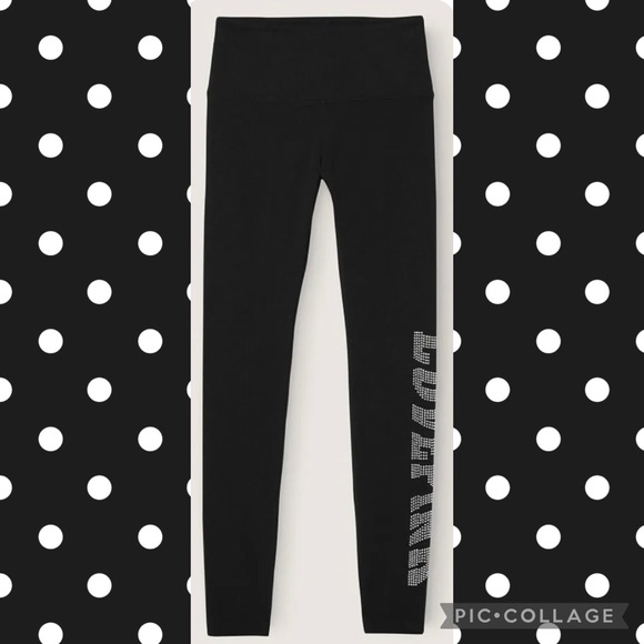 Victoria's Secret PINK Bling Hoodie And
Matching Shine Leggings size XXL 2X - Picture 9 of 11